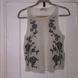 Beautifully beaded top